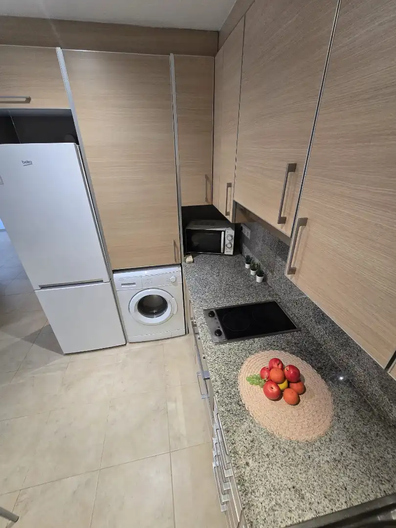 Kitchen of Flat for sale in Terrassa  with Air Conditioner, Heating and Oven