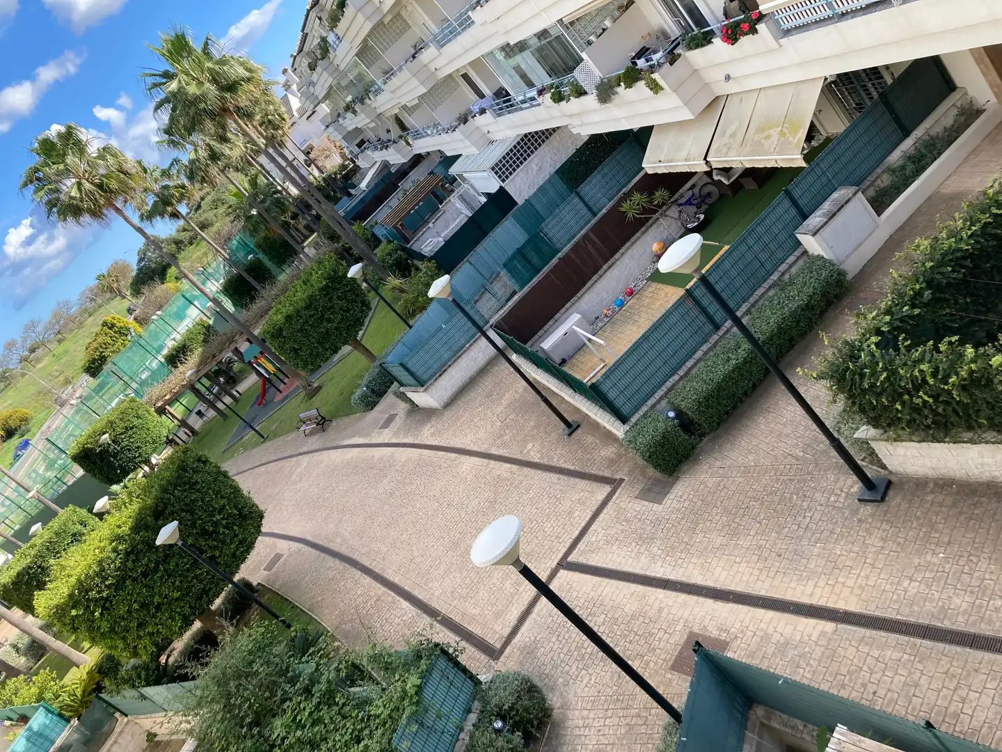 Terrasse von Wohnung zum Verkauf in Los Barrios mit Terrasse und Gemeinschaftspool