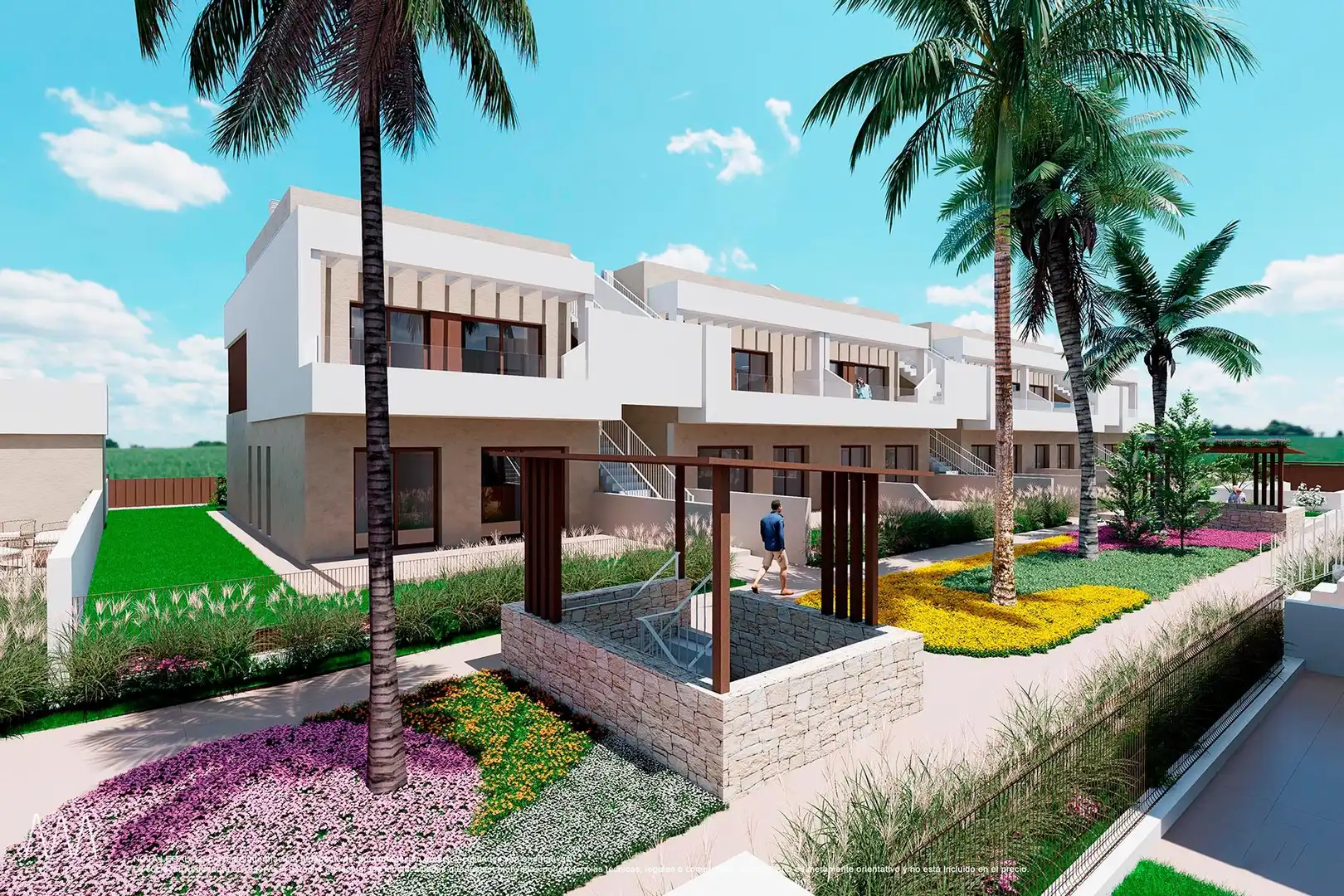 Bungalow con piscina en venta en Las Lomas de Rame - Bahía Bella