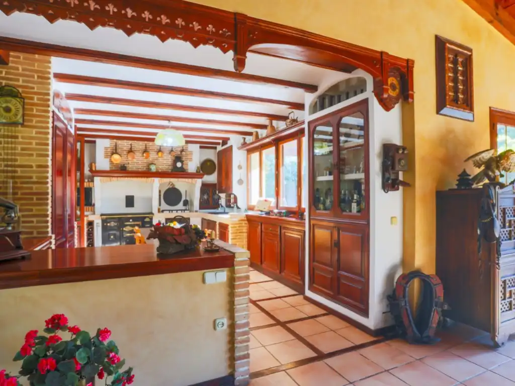 Cuina de Casa o xalet en venda en Borriol