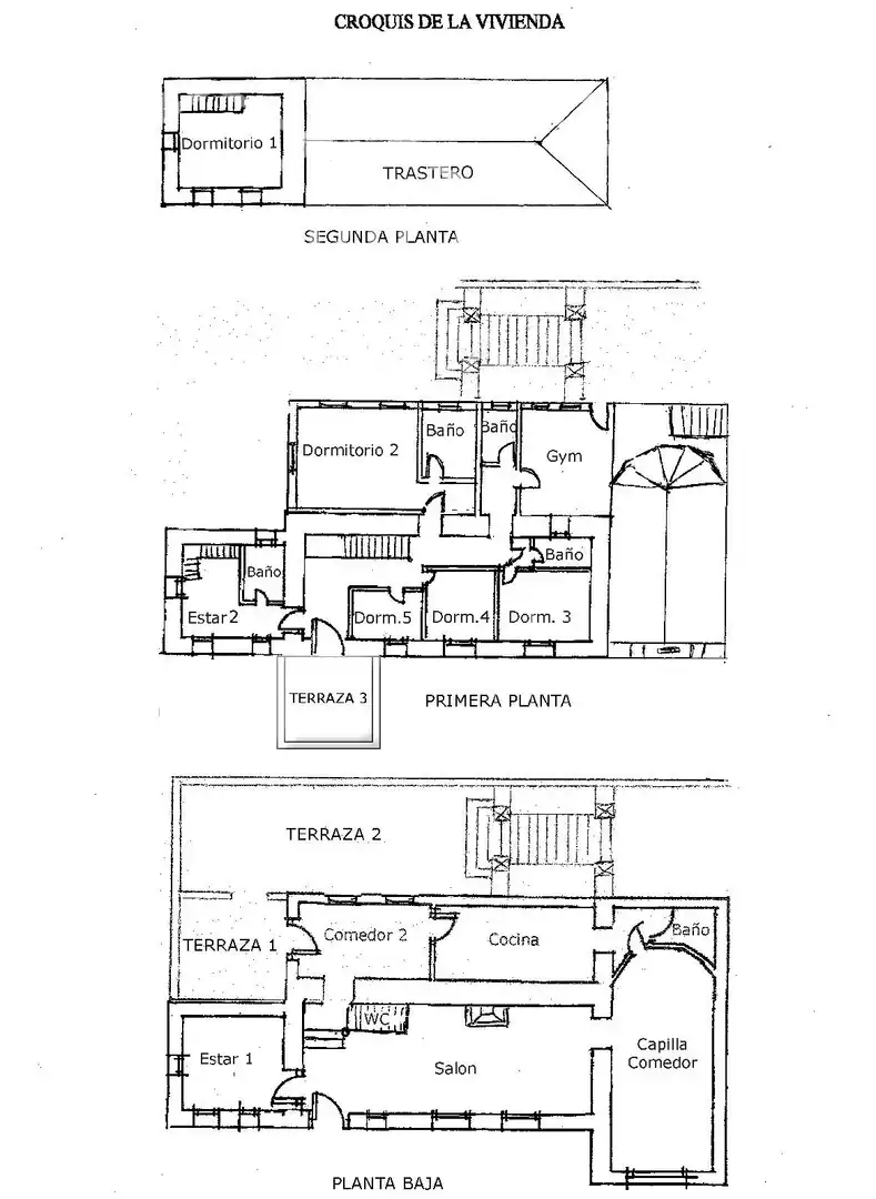Chalet con jardín en venta en Las Torres, imagen 77