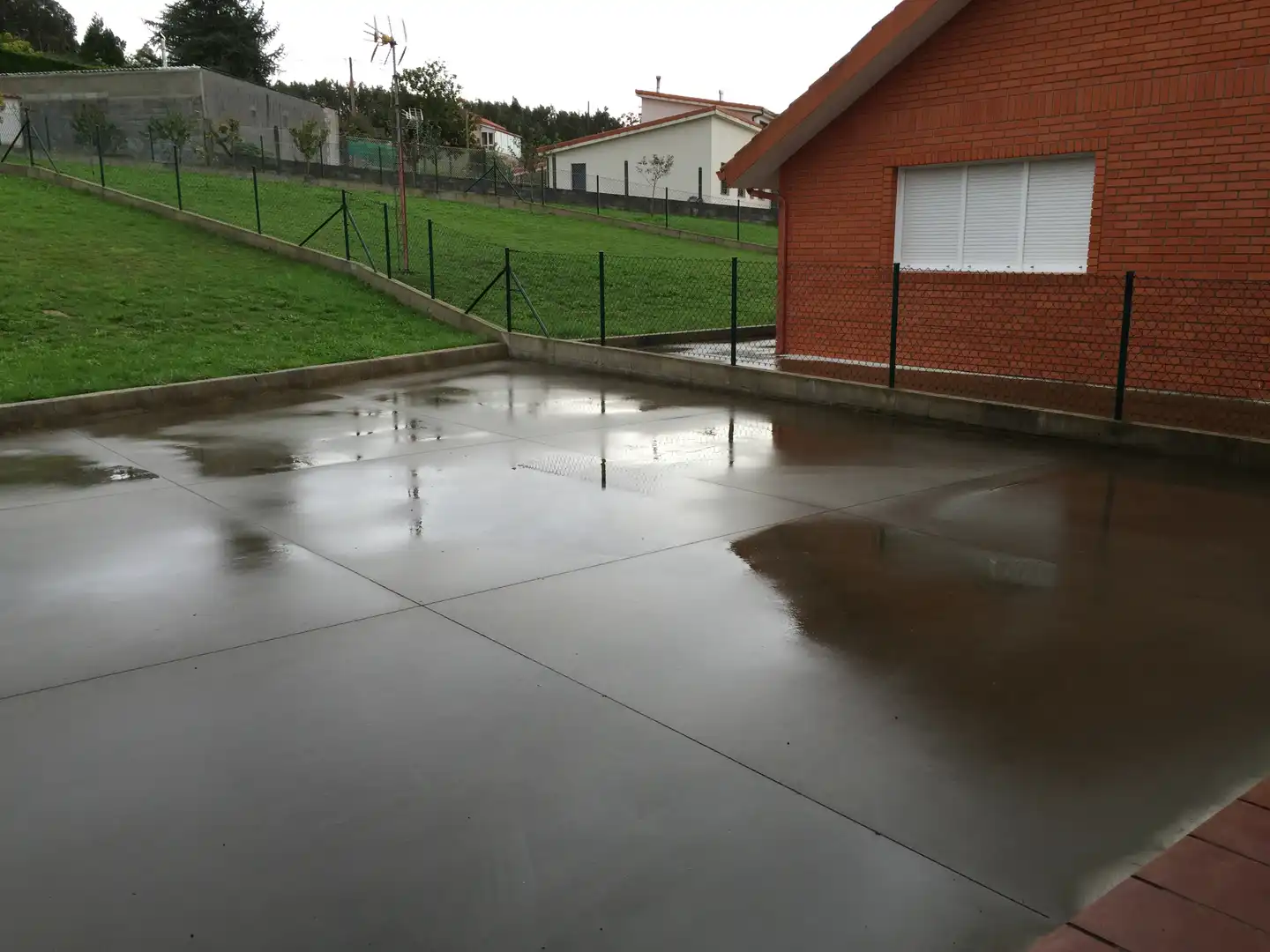 Terrassa de Casa o xalet en venda en Santiago de Compostela 