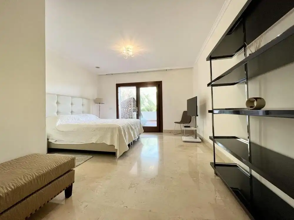 Bedroom of Ground floor for rent in Marbella  with Air Conditioner, Private garden and Terrace