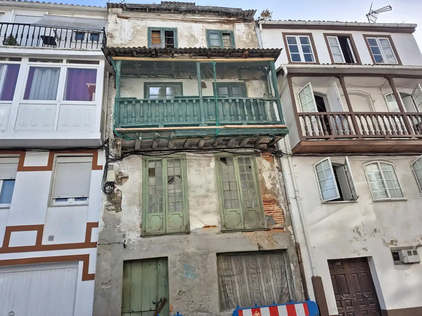 Vista exterior de Casa adosada en venta en Betanzos