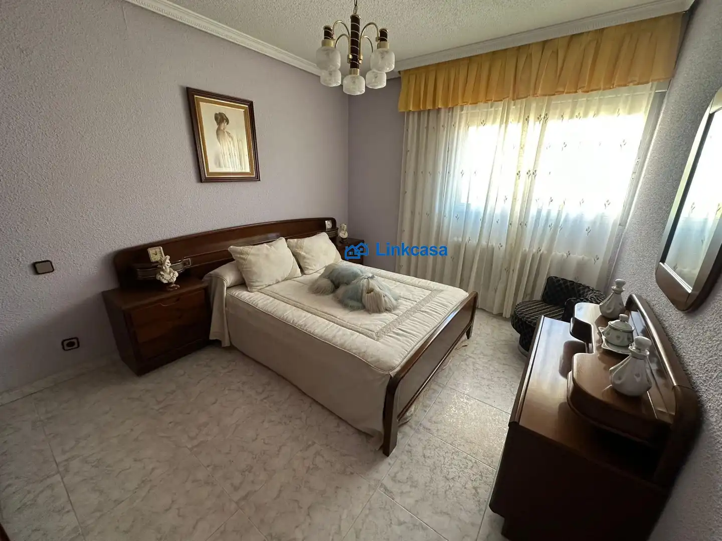 Bedroom of Flat for sale in Madrid  with Heating and Terrace