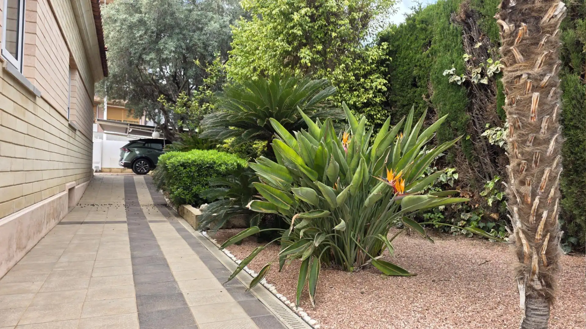Exterior view of Houses for sale in Elche / Elx  with Air Conditioner, Private garden and Parquet flooring