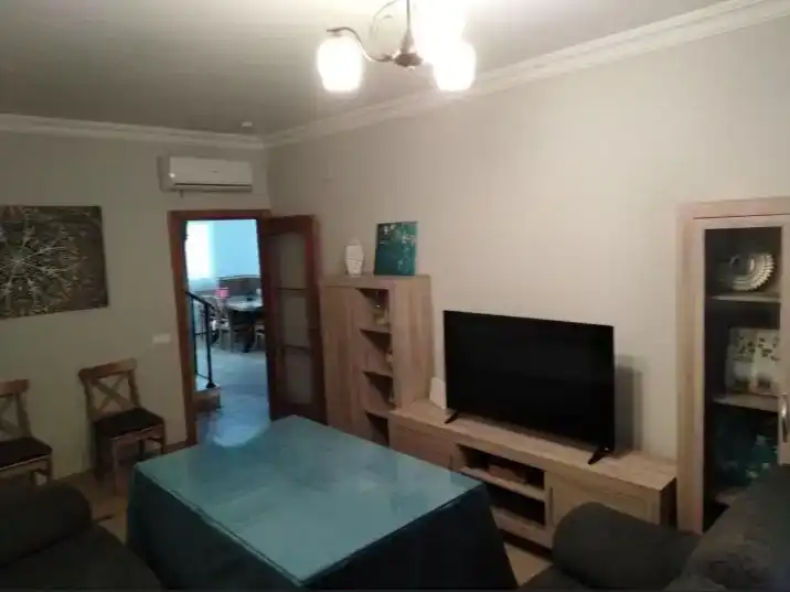 Living room of Detached homes for rent in Osuna  with Air Conditioner, Furnished and Balcony