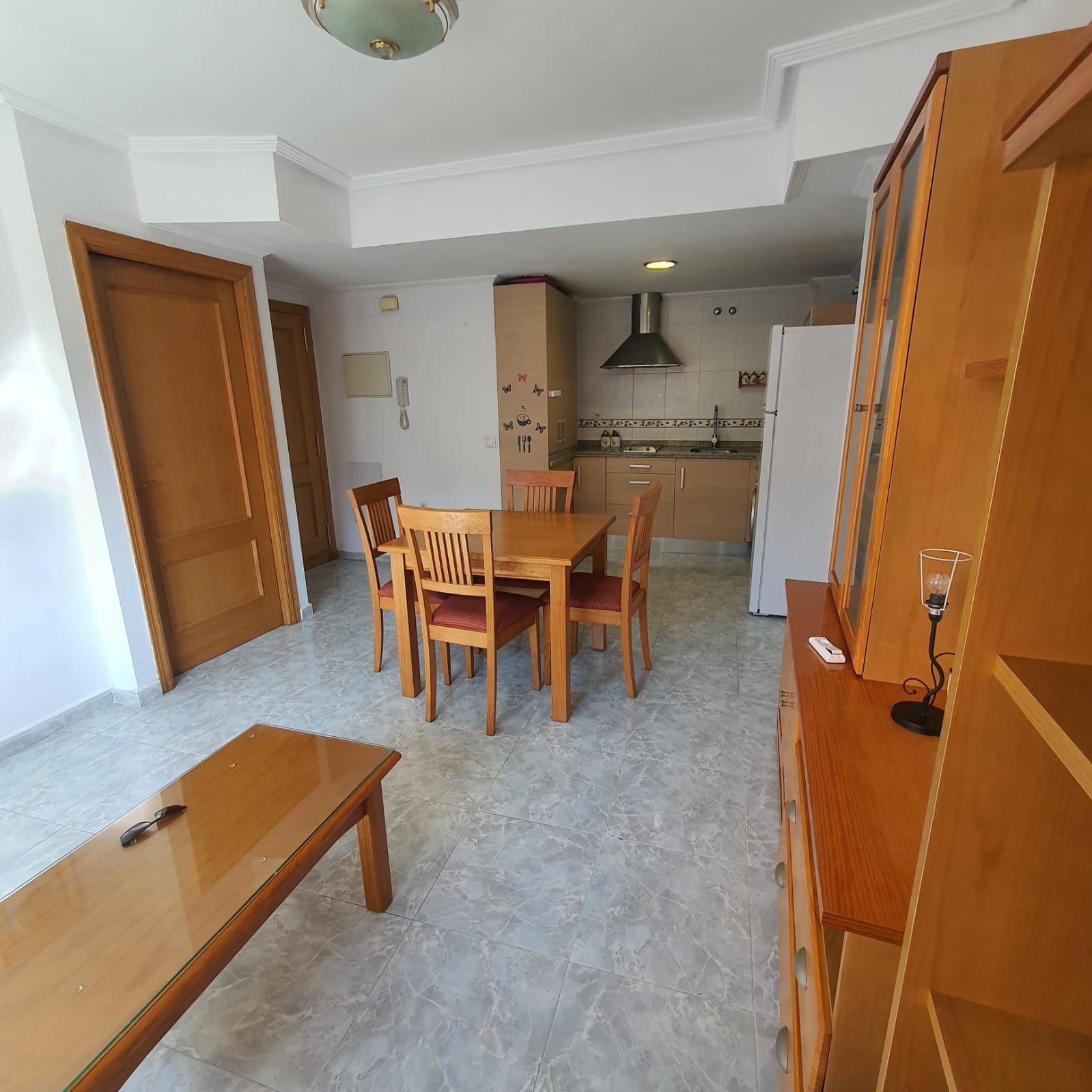 Comedor de Apartamento de alquiler en Cáceres Capital con Aire acondicionado, Calefacción y Amueblado