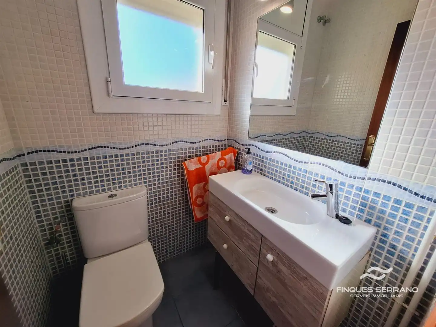 Baño de Casa adosada en venta en Calafell con Calefacción, Terraza y Piscina