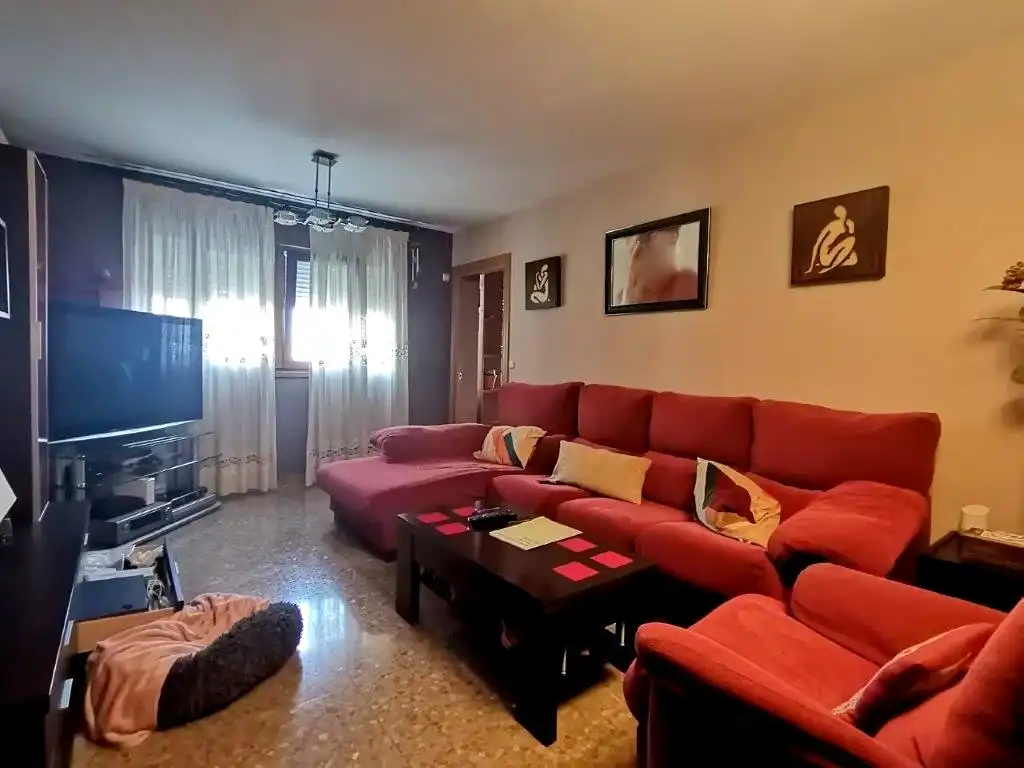 Living room of Flat for sale in Málaga  with Air Conditioner, Heating and Private garden