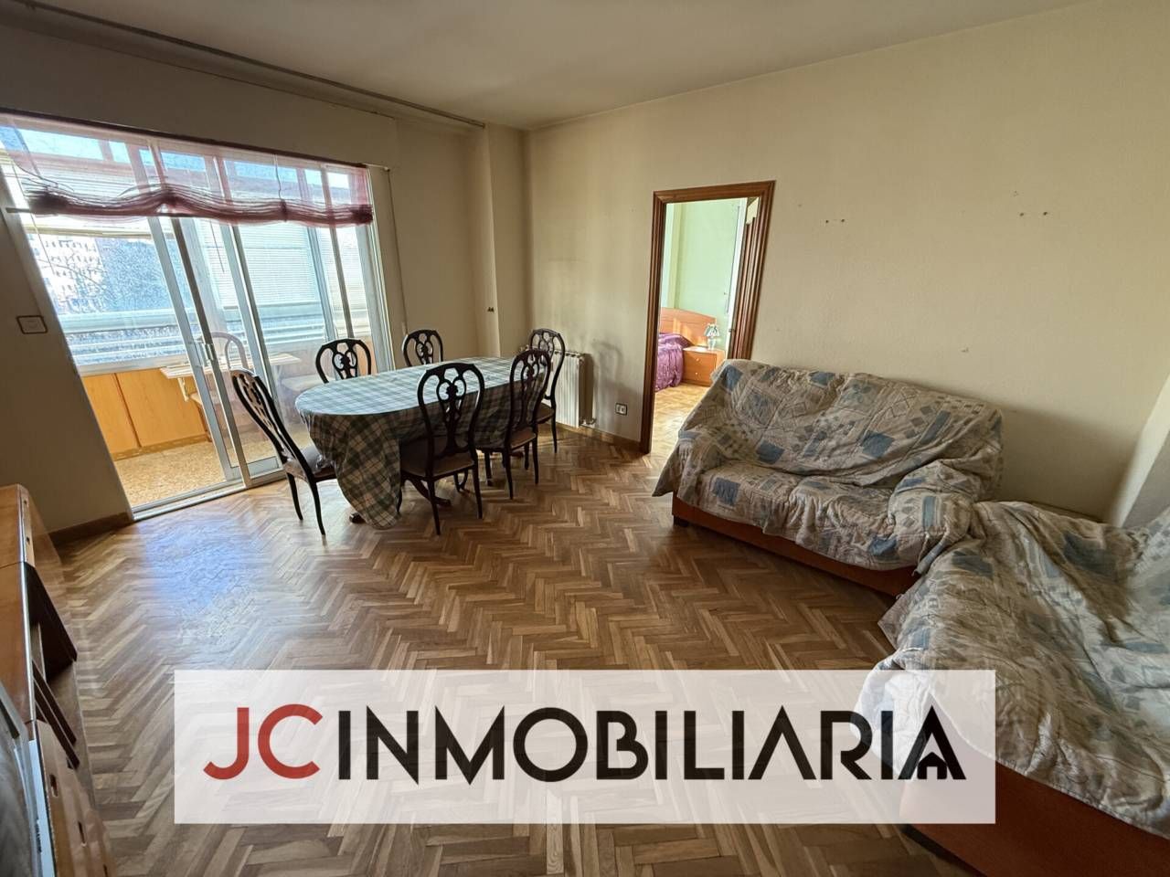 Sala de estar de Piso en venta en Valladolid Capital con Calefacción, Parquet y Terraza