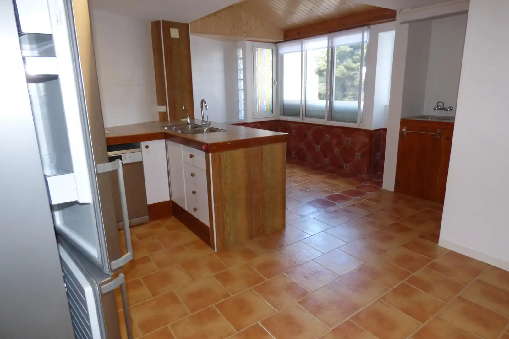 Cuina de Casa adosada en venda en Sant Joan d'Alacant amb Aire condicionat, Calefacció i Terrassa