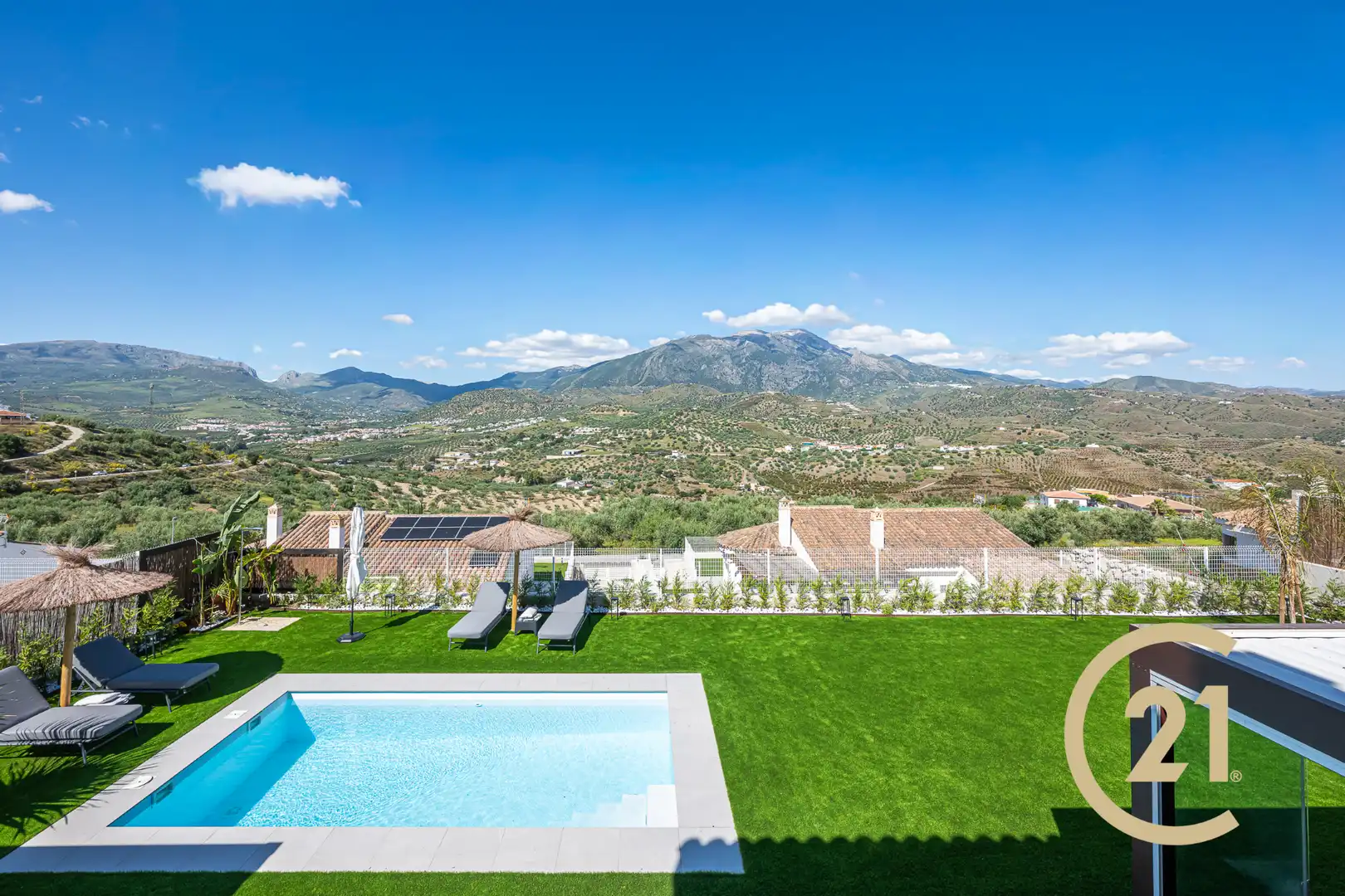 Jardí de Casa o xalet en venda en Viñuela amb Jardí privat, Terrassa i Traster