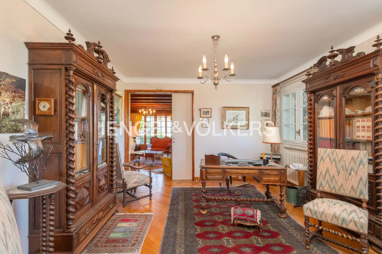 Sala de estar de Casa o chalet en venta en Osséja con Calefacción, Jardín privado y Parquet