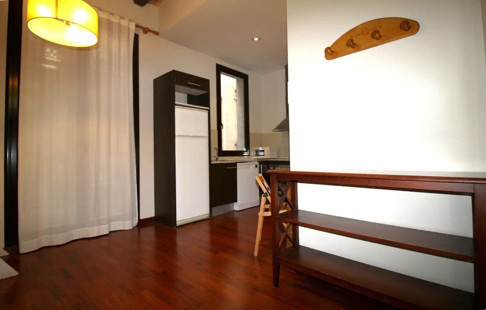Küche von Wohnung zum Verkauf in Barcelona mit Klimaanlage, Heizung und Parkett