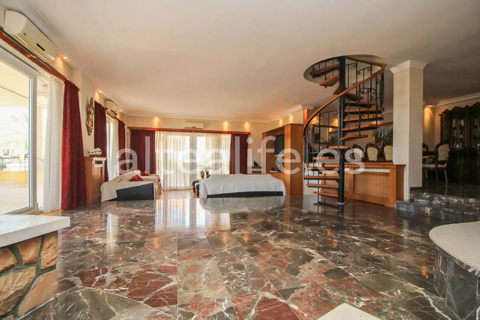 Habitación de Casa o chalet en venta en La Nucia con Aire acondicionado, Jardín privado y Terraza