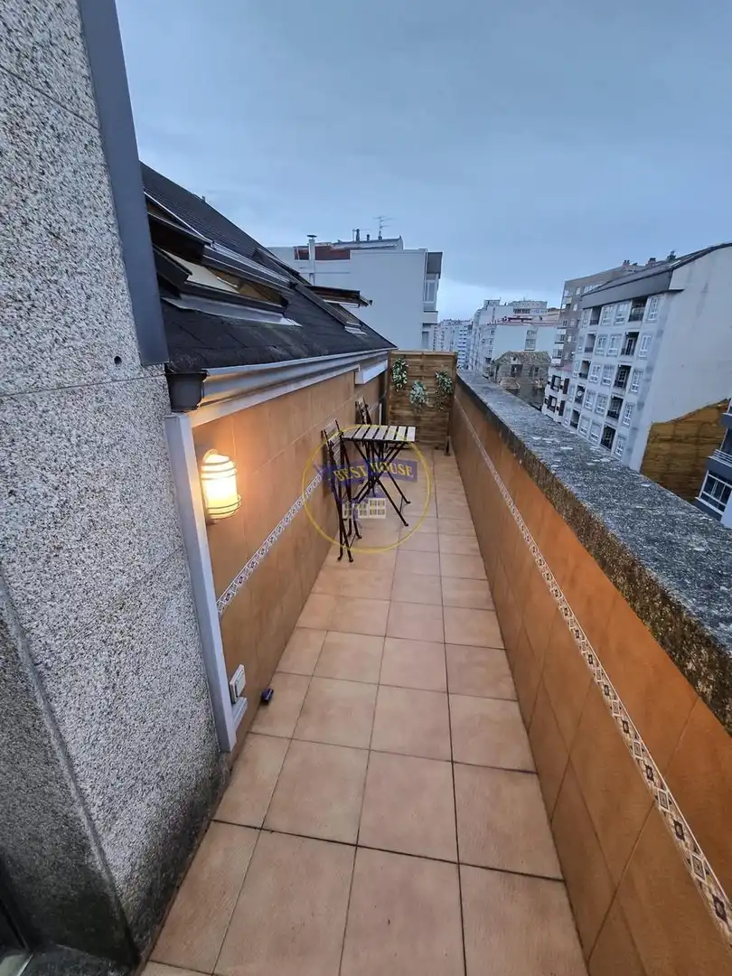 Terraza de Ático en venta en Vigo  con Aire acondicionado, Calefacción y Parquet