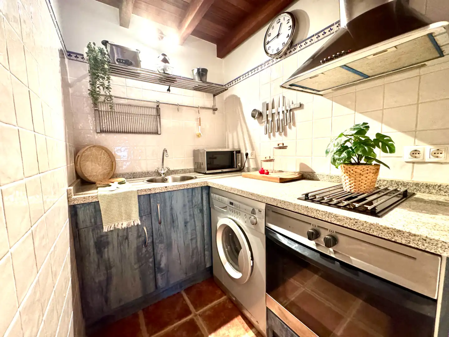 Cocina de Casa adosada en venta en Villaviciosa con Calefacción, Parquet y Amueblado