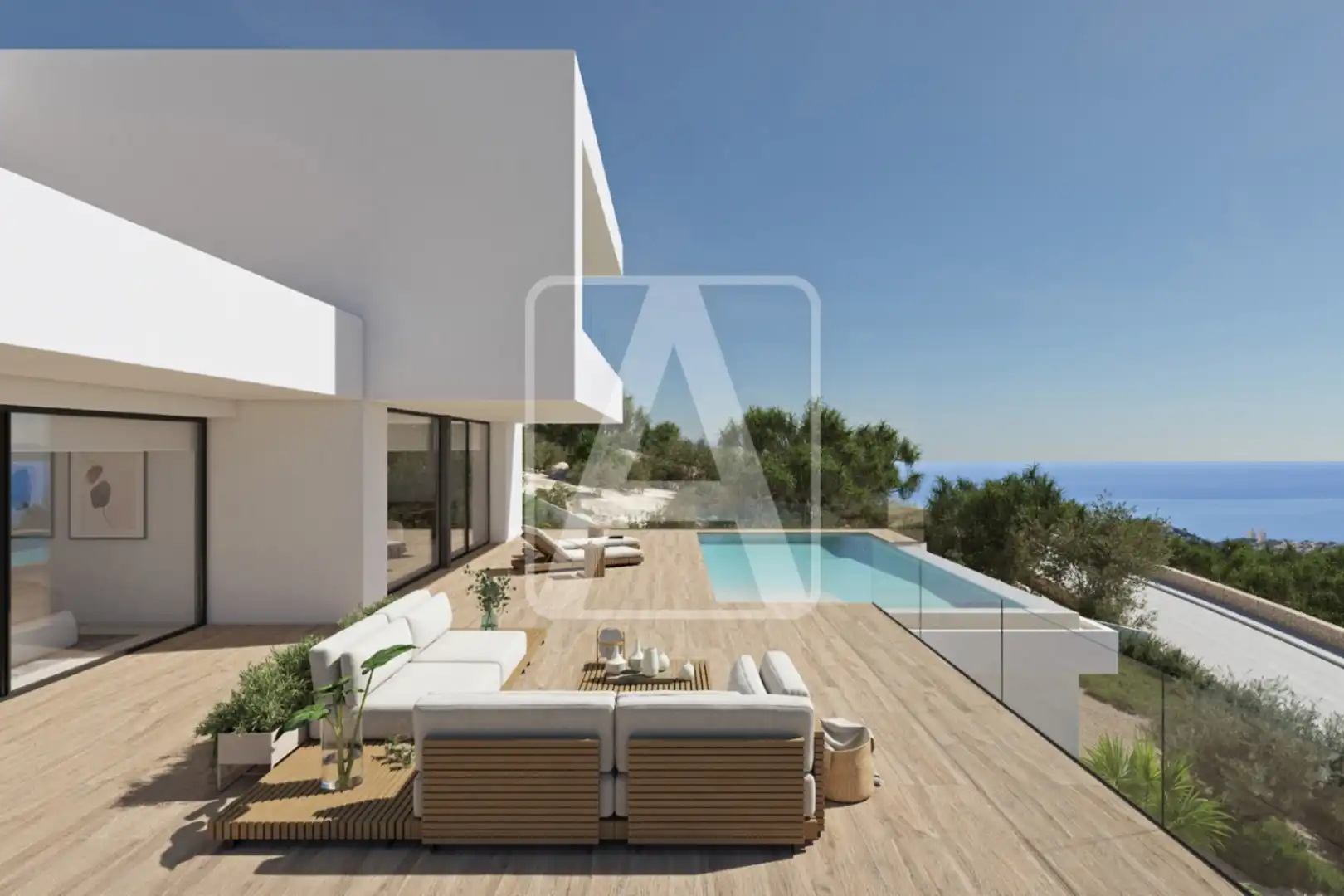 Chalet con piscina en venta en Cumbre del Sol