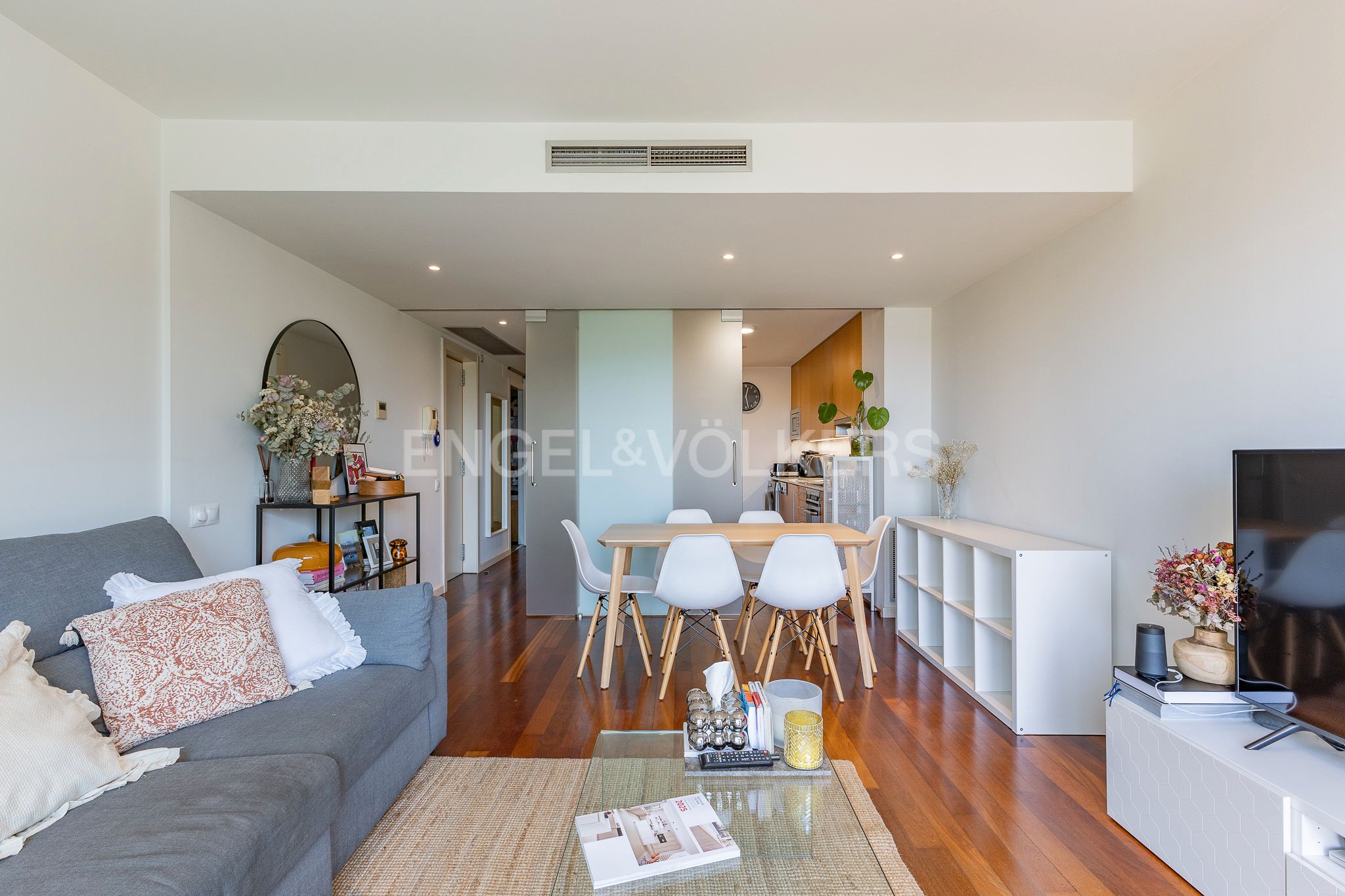 Sala d'estar de Apartament en venda en Sabadell amb Aire condicionat, Calefacció i Parquet