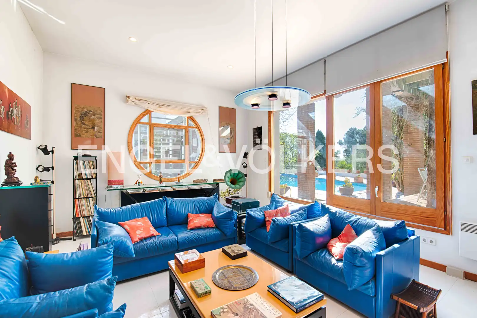 Living room of Houses for sale in Llers  with Heating, Private garden and Terrace