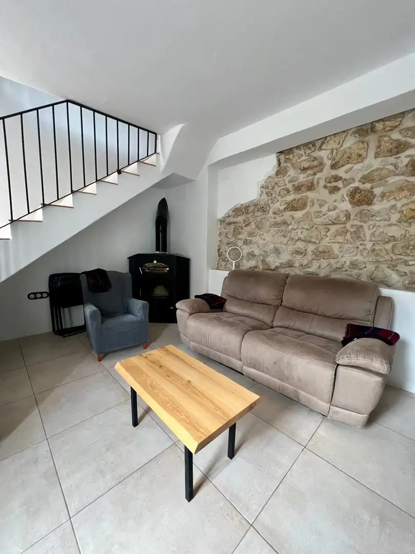 Sala d'estar de Casa o xalet en venda en Vallibona amb Terrassa, Traster i Moblat