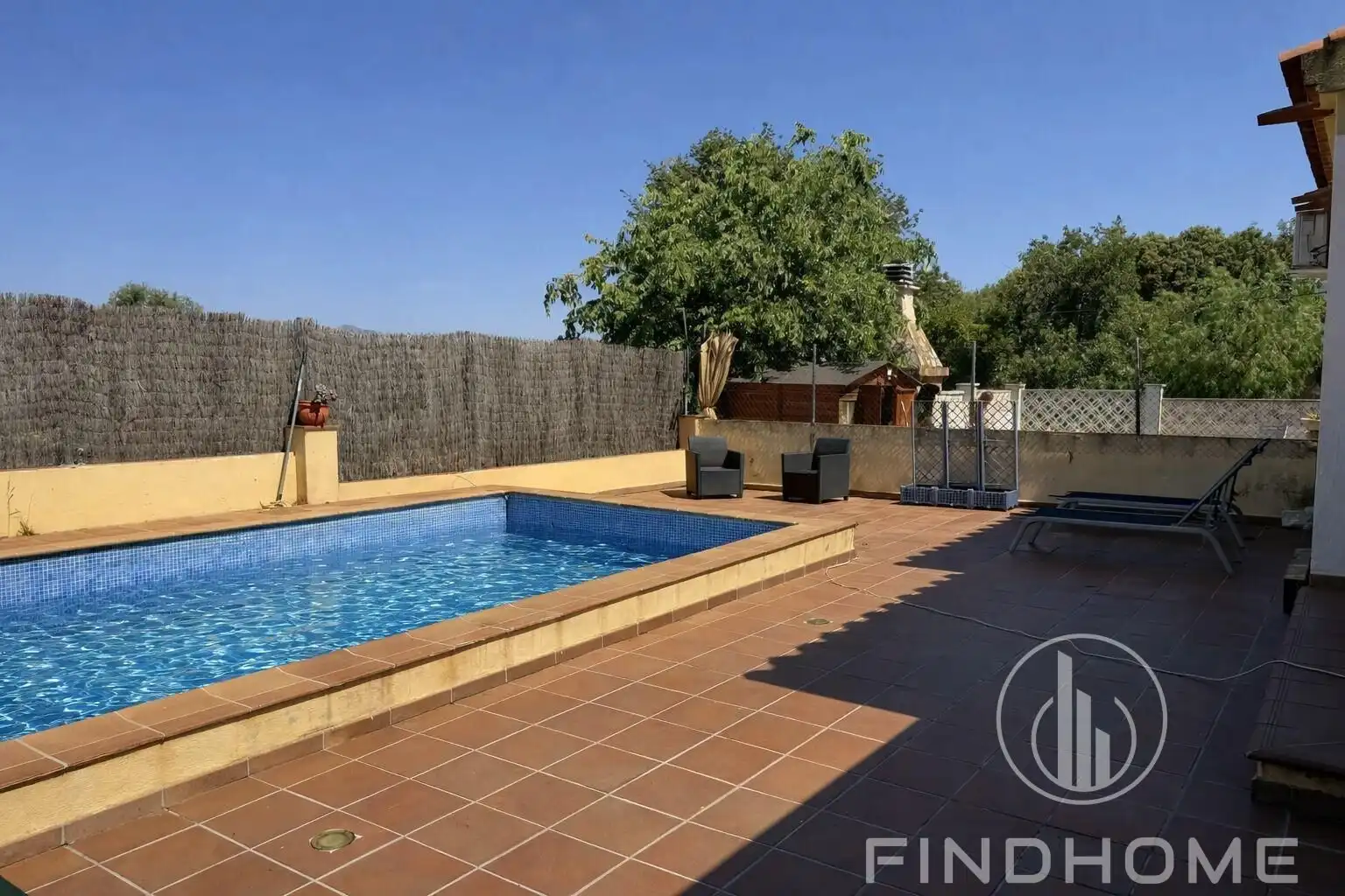 Exterior view of Detached homes for sale in Avinyonet de Puigventós  with Air Conditioner, Heating and Private garden