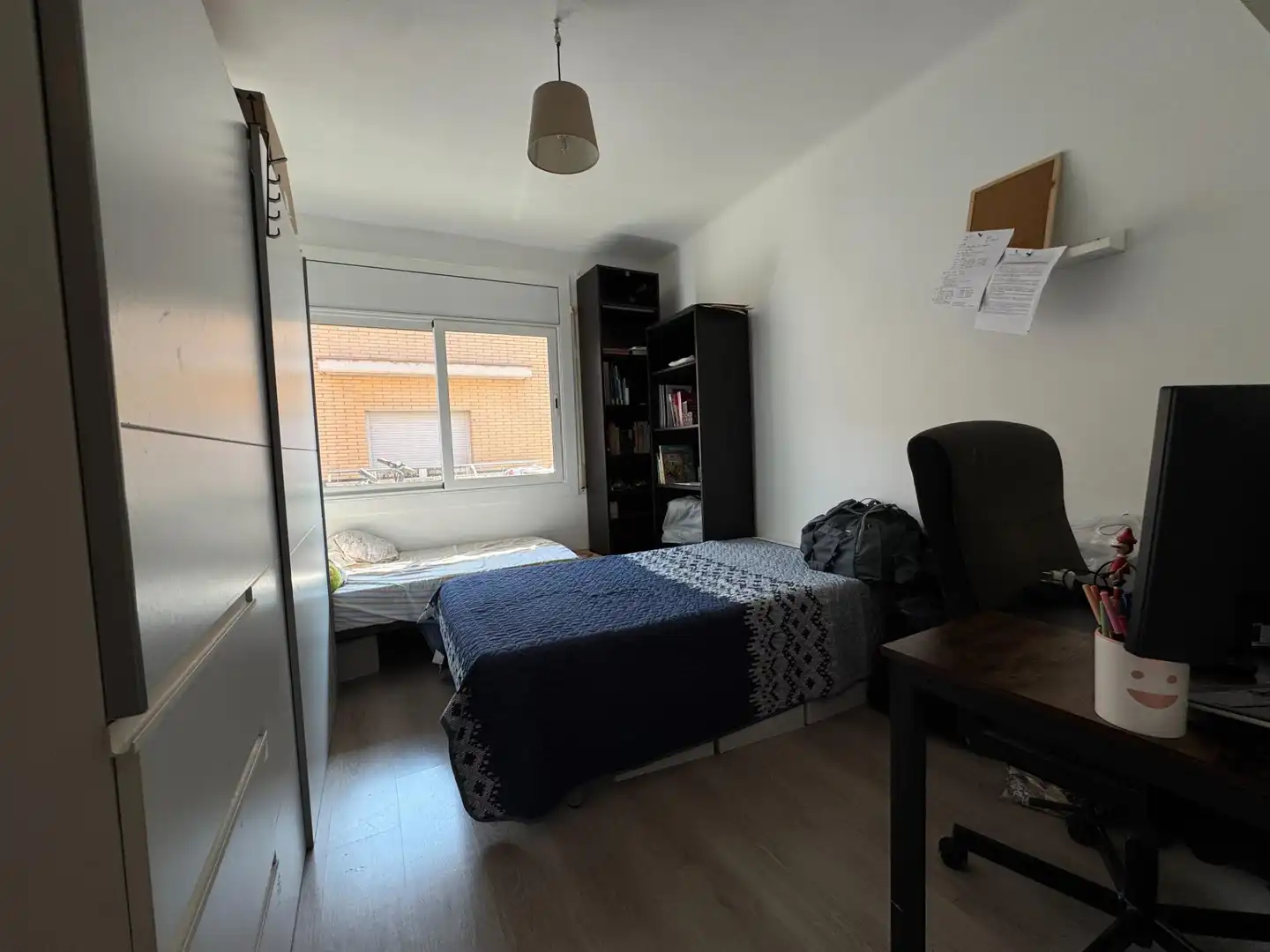 Schlafzimmer von Wohnung zum Verkauf in Granollers mit Parkett, Terrasse und Abstellraum