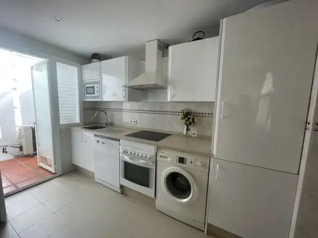 Kitchen of Attic for rent in Marbella  with Air Conditioner, Terrace and Furnished