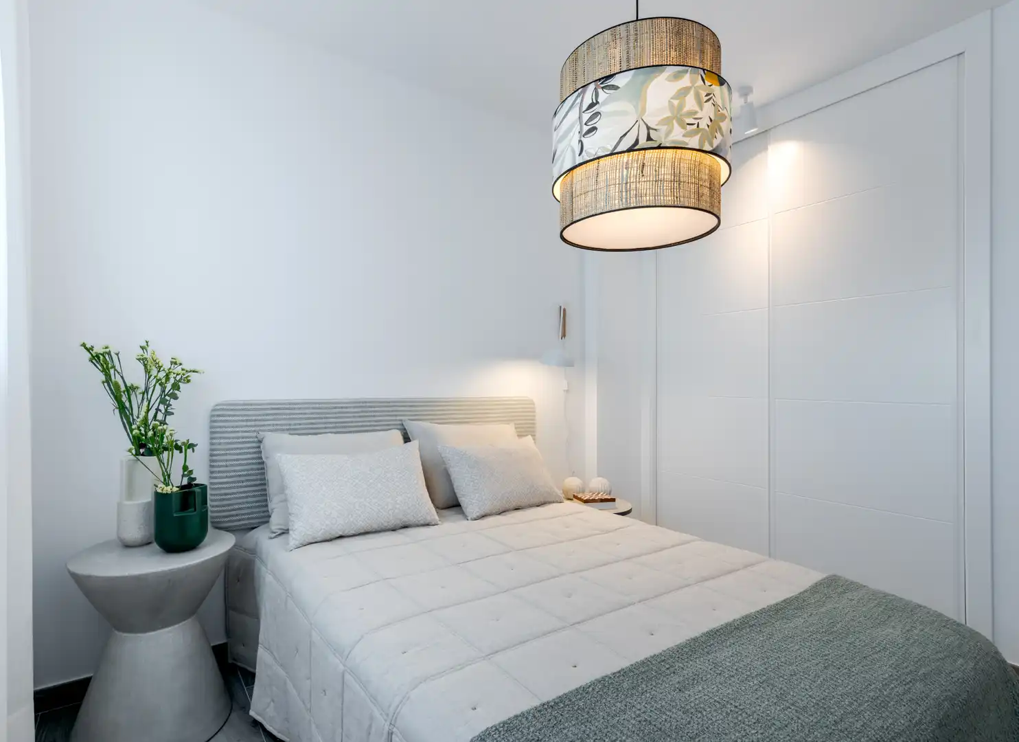 Schlafzimmer von Dachboden zum Verkauf in Torremolinos mit Klimaanlage, Heizung und Terrasse