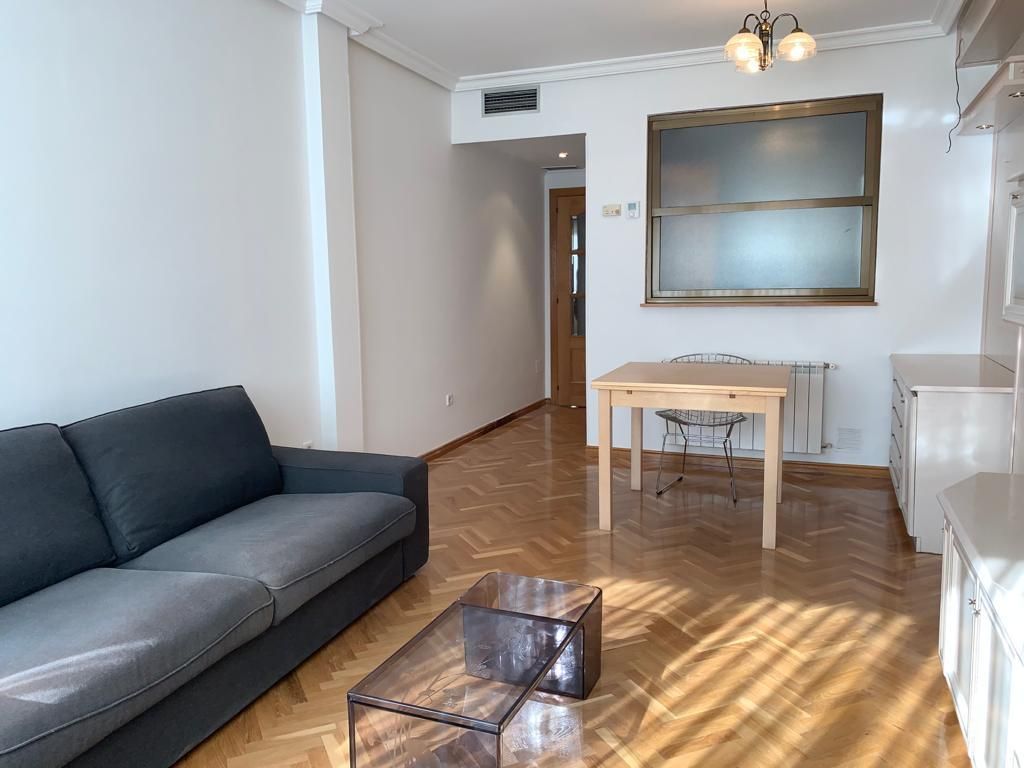 Living room of Flat to rent in  Madrid Capital  with Air Conditioner and Heating