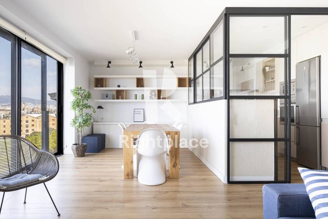 Vista exterior de Apartament de lloguer en  Barcelona Capital amb Aire condicionat, Calefacció i Moblat