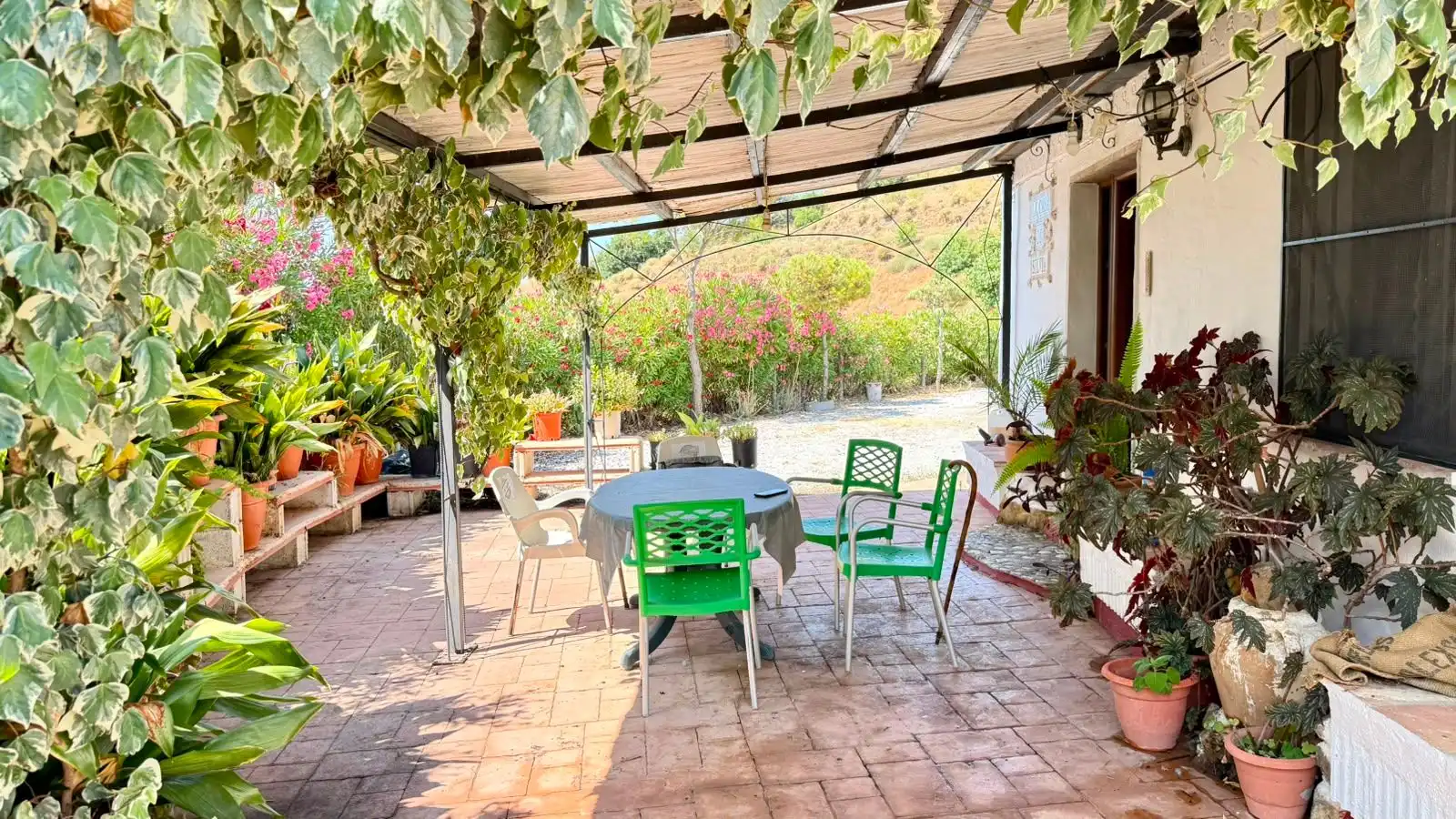 Terrassa de Casa o xalet en venda en Sedella amb Aire condicionat, Jardí privat i Terrassa