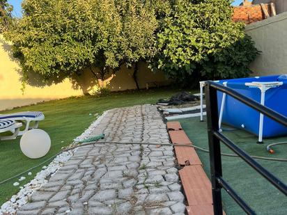 Terrace of House or chalet for sale in Flores de Ávila  with Heating, Private garden and Storage room