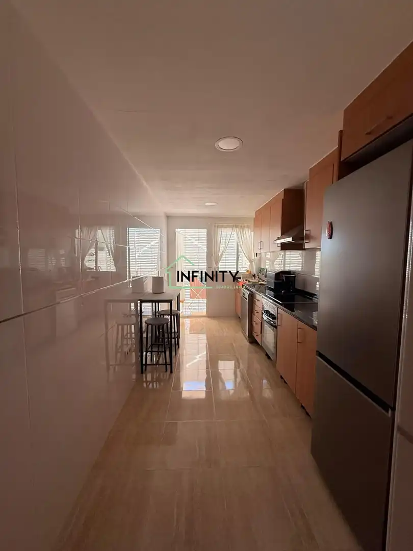 Kitchen of Flat for share in Xeraco  with Furnished