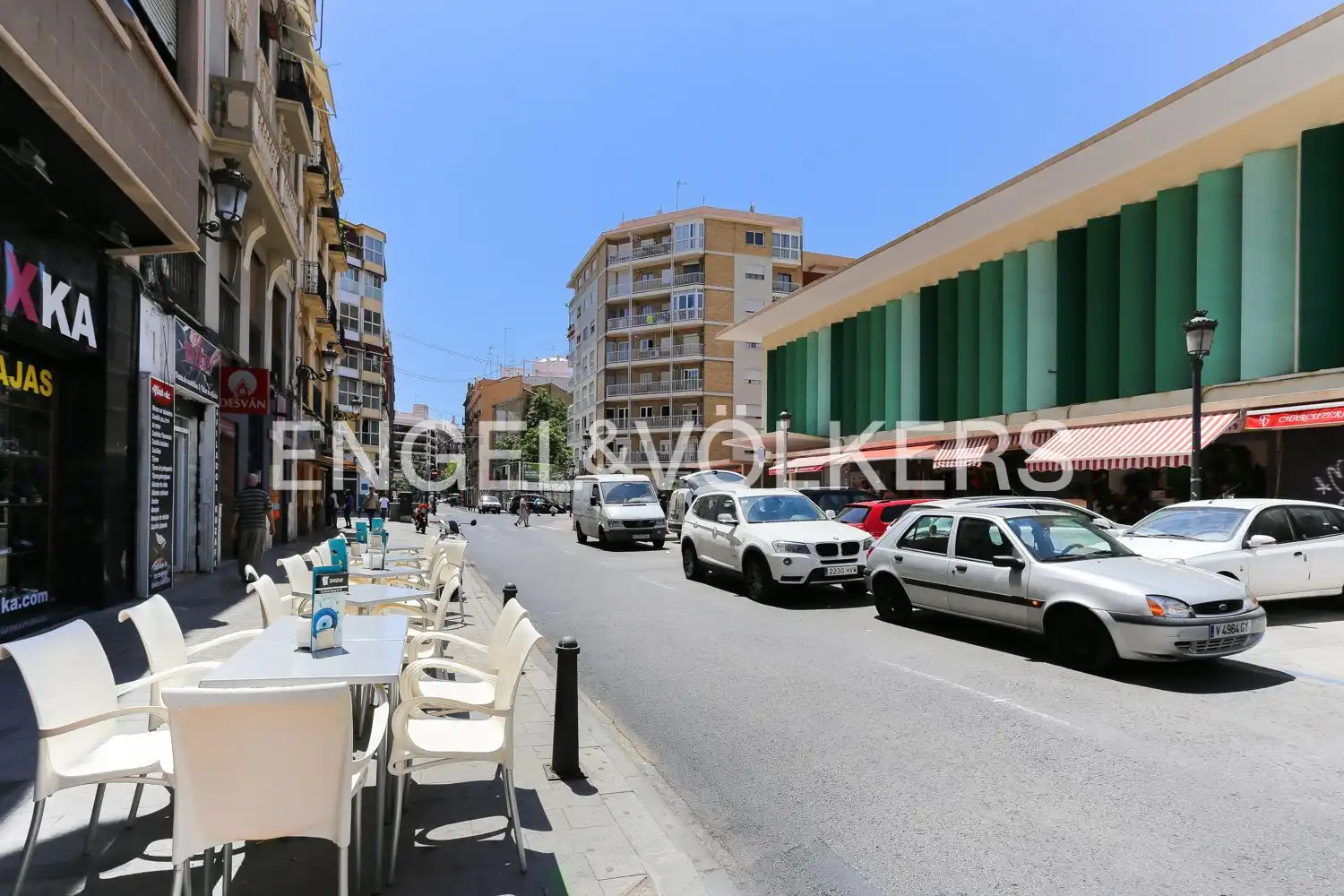 Exterior view of Flat for rent in Valencia  with Air Conditioner, Heating and Balcony
