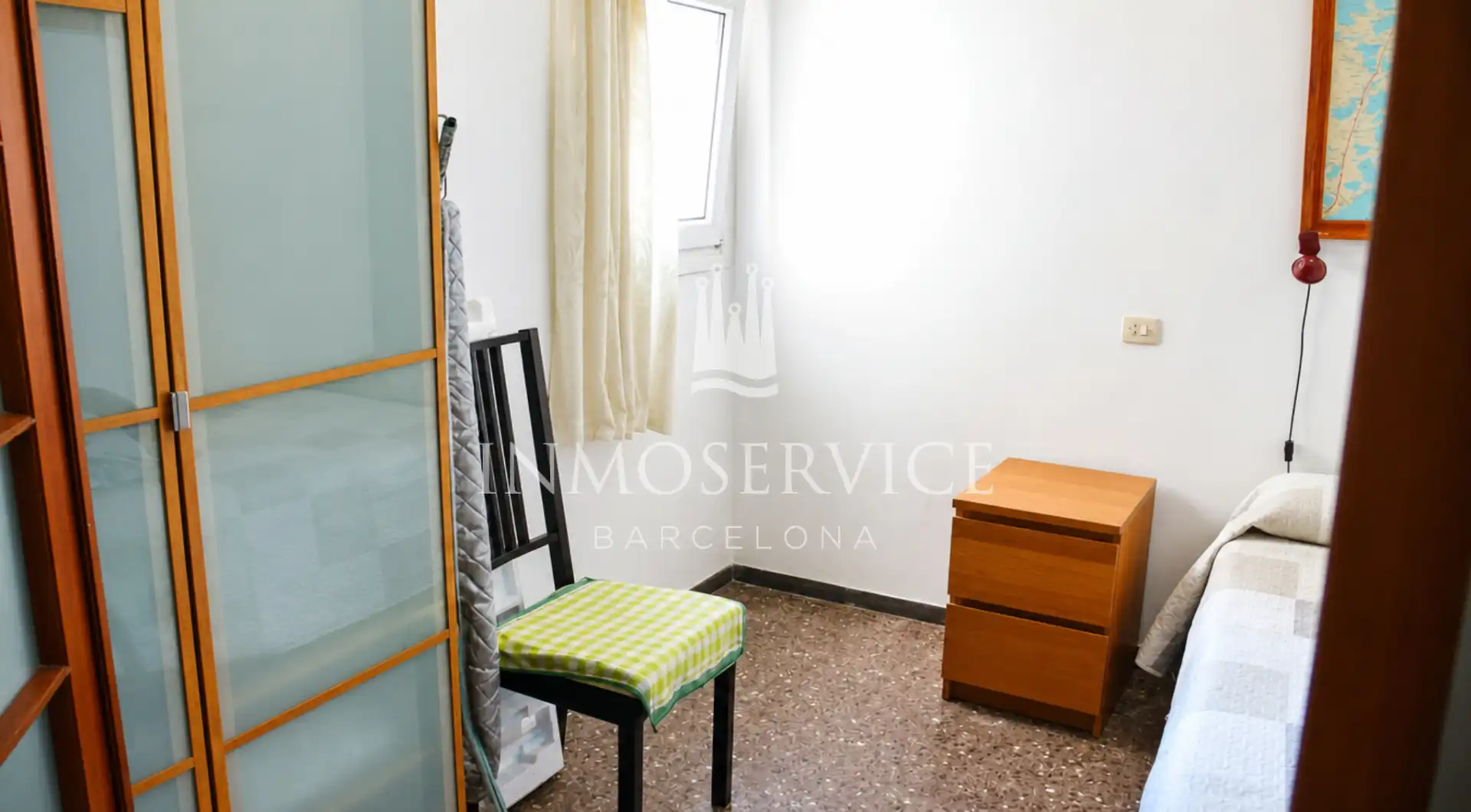 Dormitori de Apartament en venda en Calonge i Sant Antoni amb Calefacció, Terrassa i Moblat
