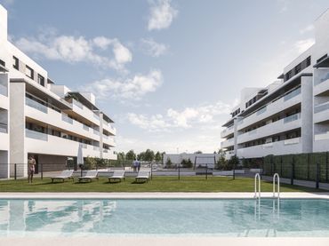 Neubau-Wohnung mit Pool zum Verkauf in Calle Lima 31