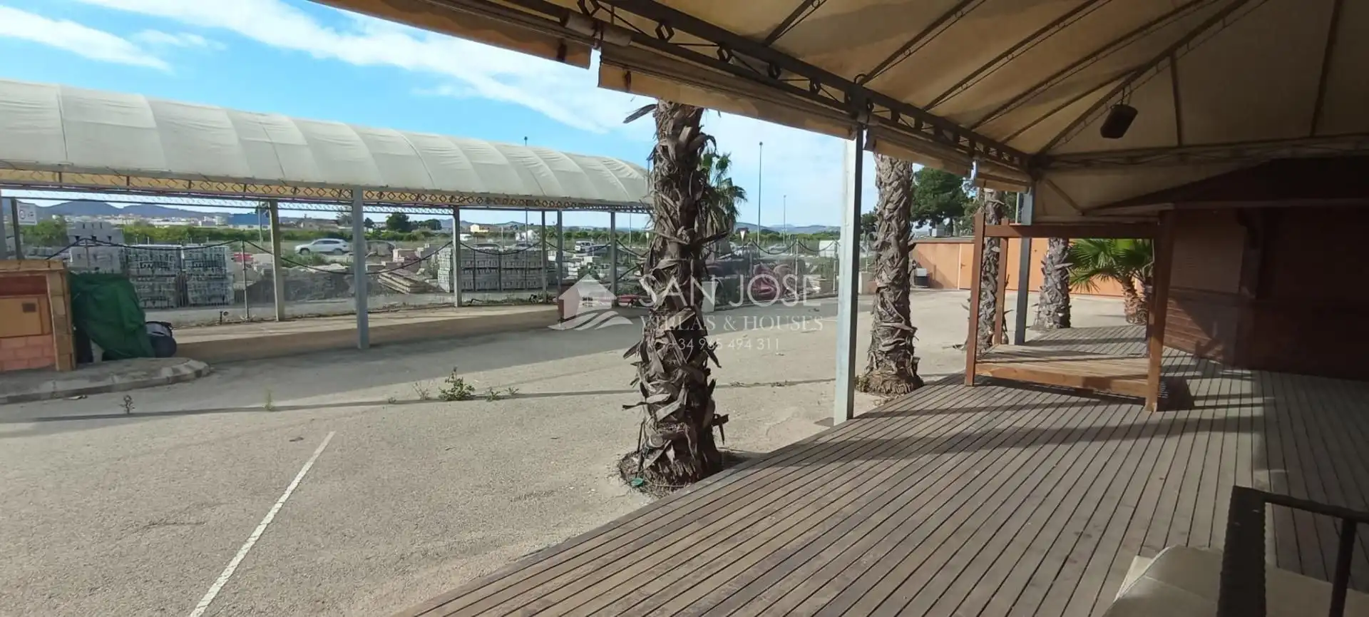 Terrasse von Geschaftsraum zum Verkauf in Benejúzar mit Klimaanlage