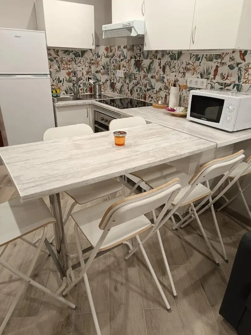 Cocina de Apartamento de alquiler en Mogán con Aire acondicionado, Terraza y Amueblado