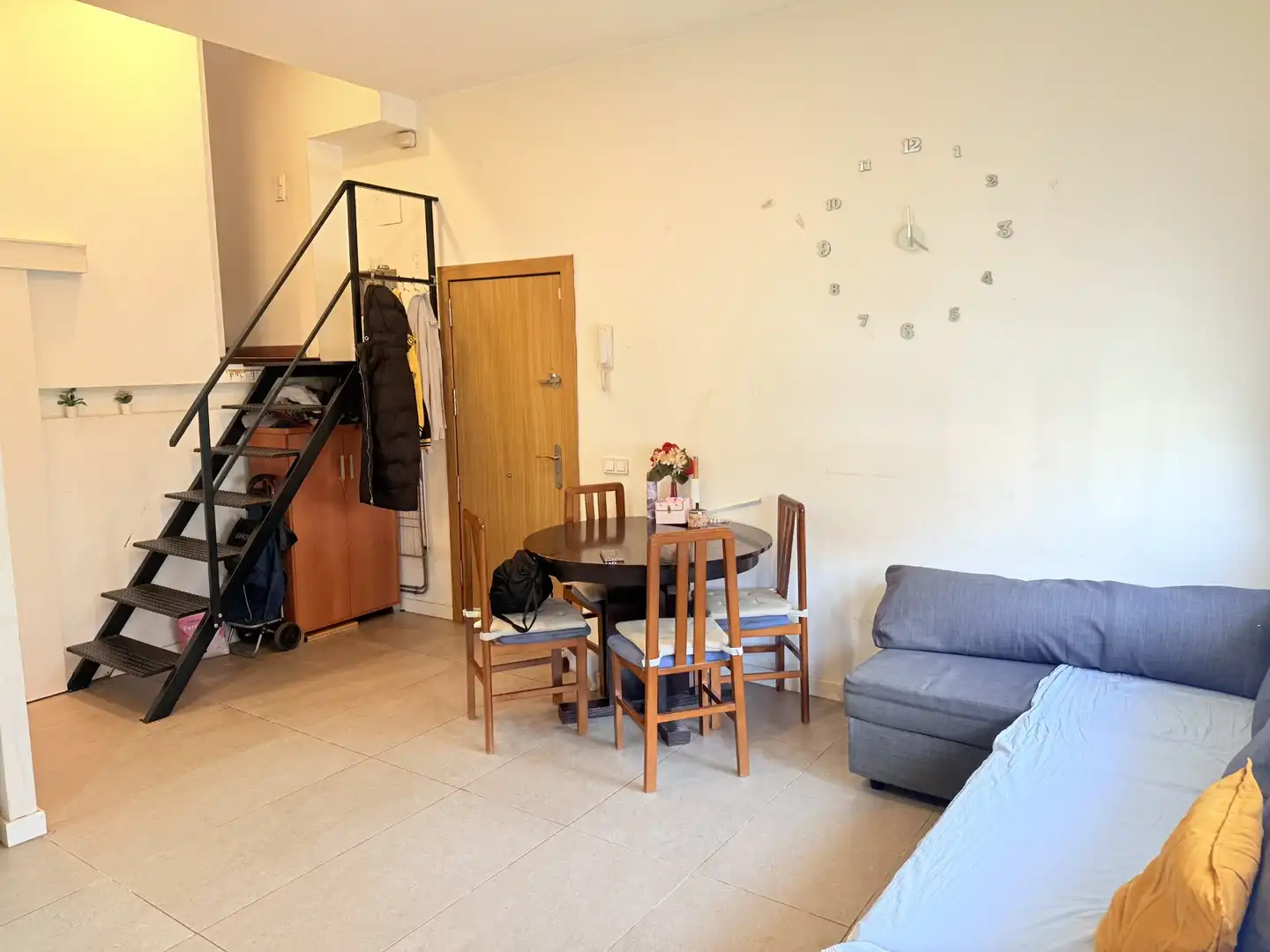 Sala de estar de Piso en venta en Badalona con Amueblado, Horno y Lavadora