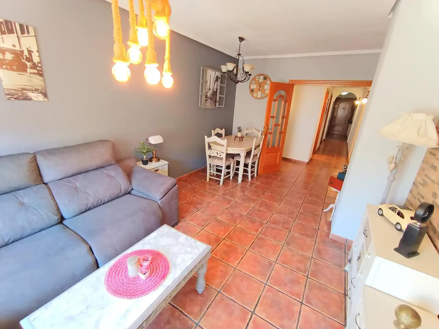 Living room of Flat for sale in Molina de Segura  with Air Conditioner and Heating