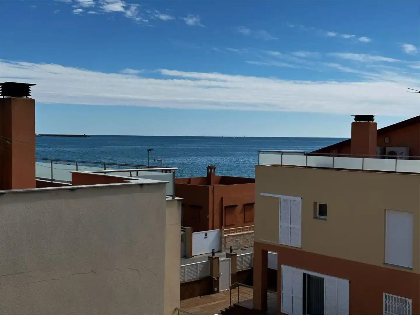 Vista exterior de Casa o chalet en venta en Burriana / Borriana con Aire acondicionado y Piscina