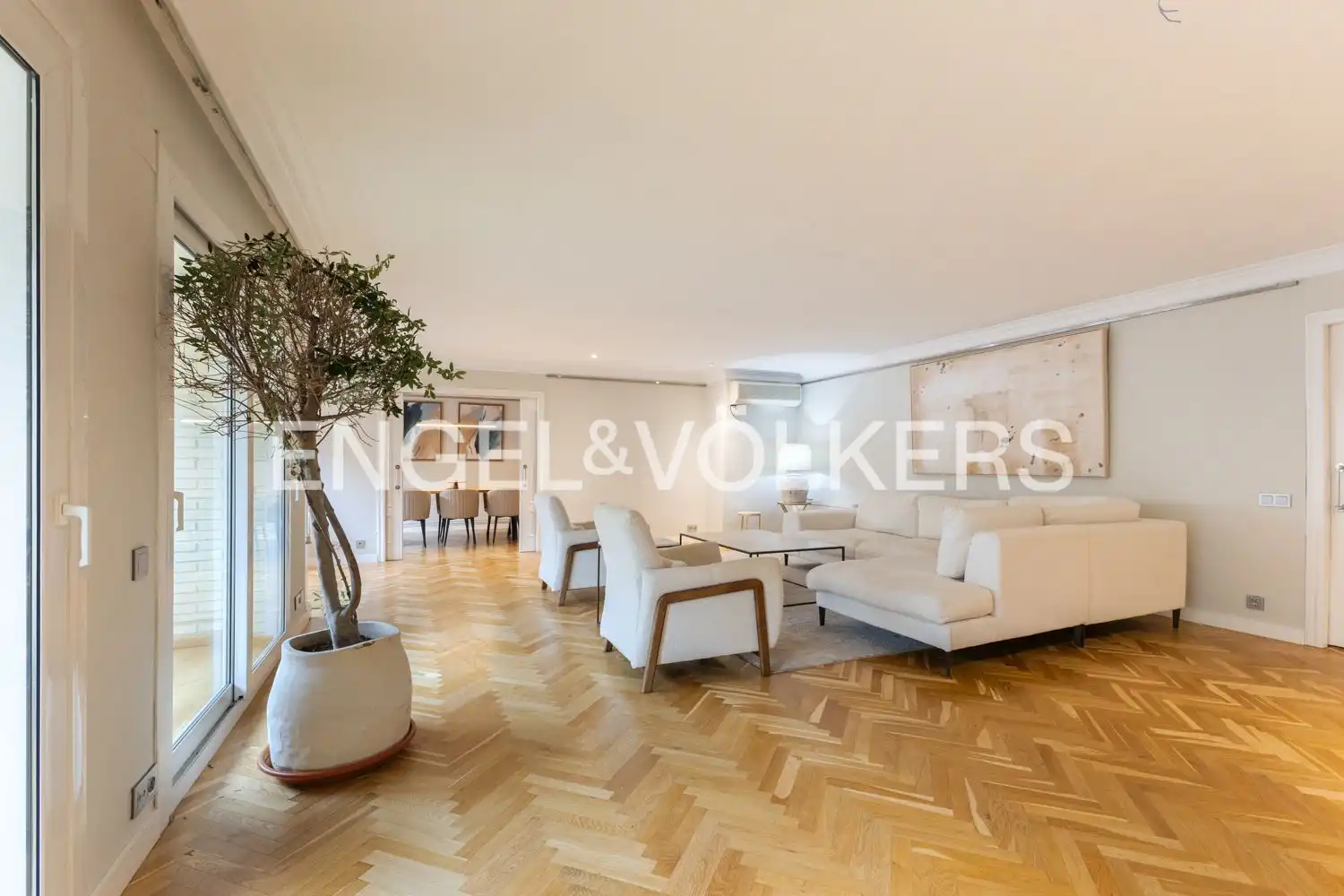 Sala de estar de Piso en venta en Valencia con Aire acondicionado, Calefacción y Parquet