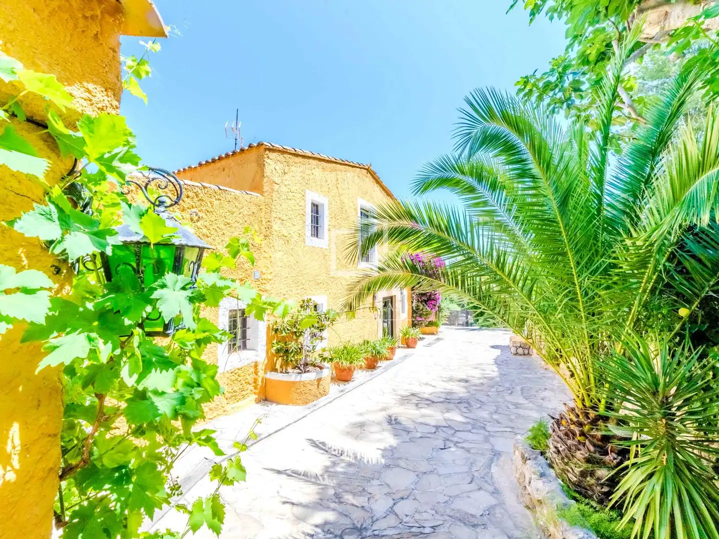 Vista exterior de Finca rústica en venta en Canyelles con Aire acondicionado, Calefacción y Jardín privado