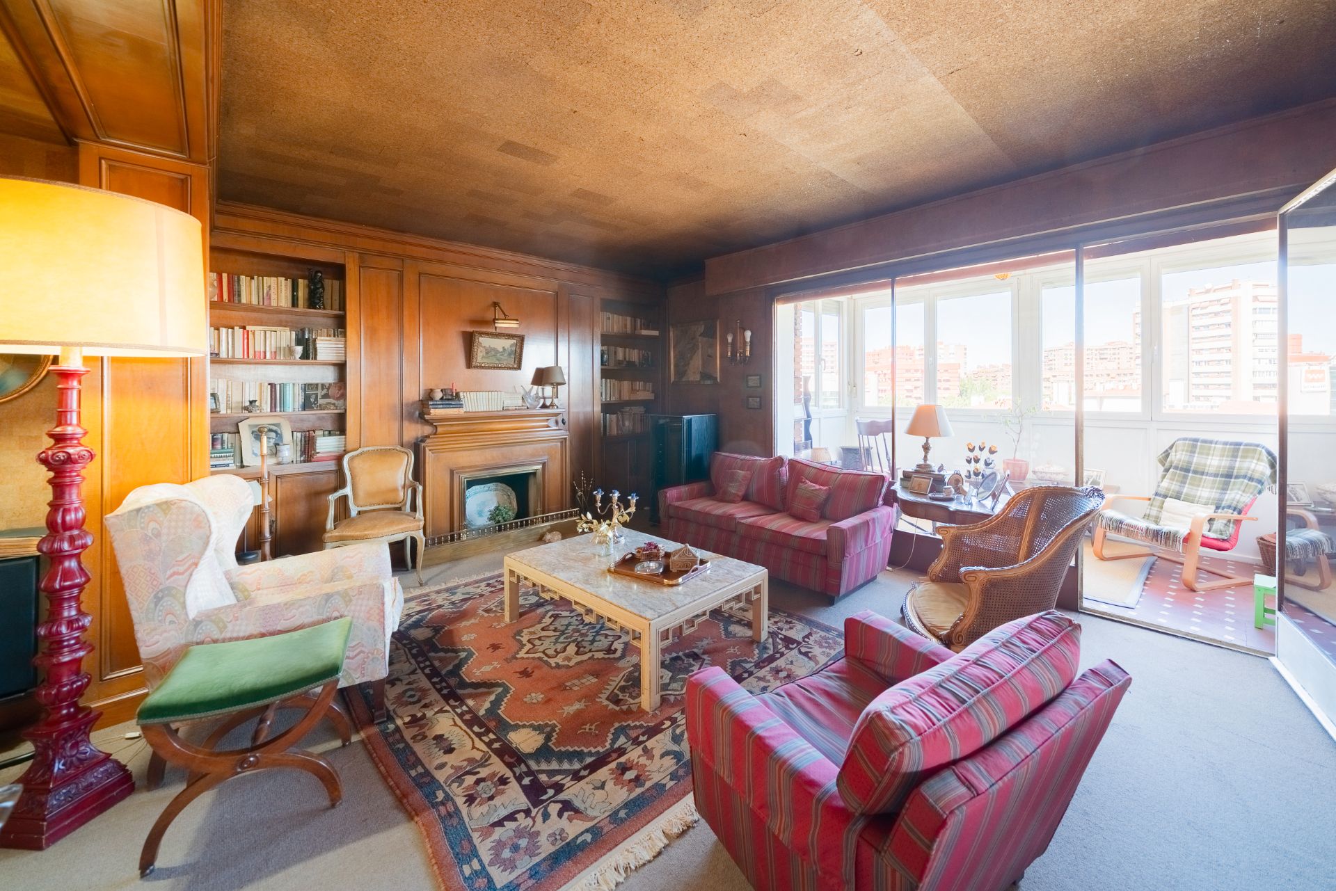Living room of Flat for sale in  Madrid Capital  with Air Conditioner and Heating