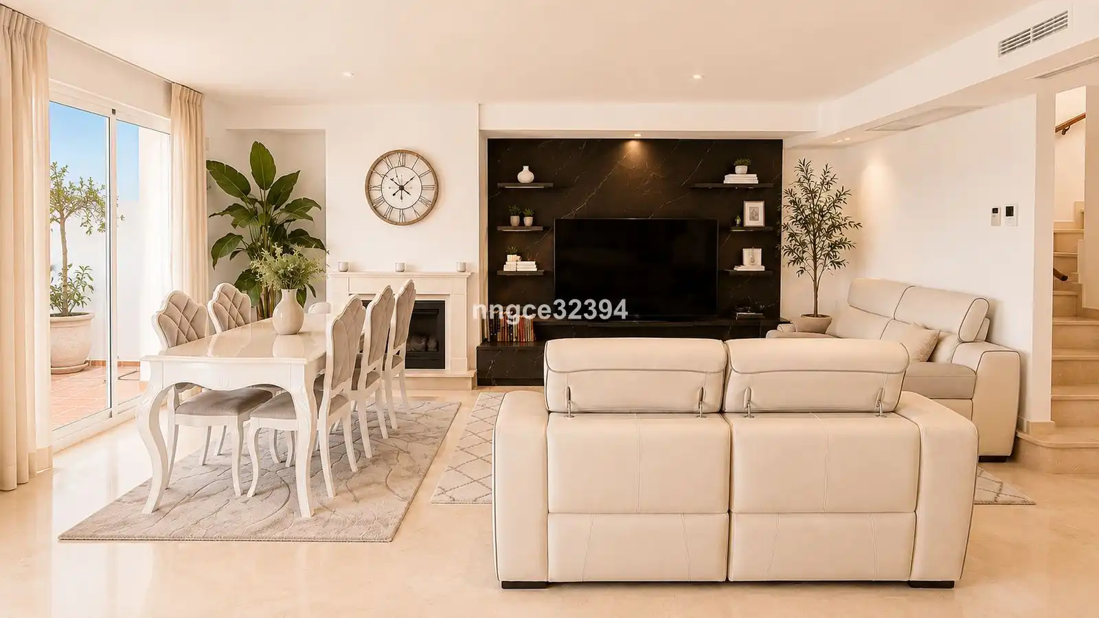 Sala de estar de Ático en venta en Marbella con Aire acondicionado, Terraza y Amueblado