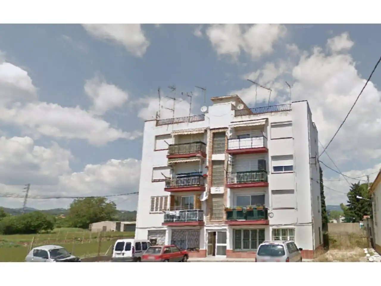 Vista exterior de Piso en venta en Santa Eulàlia de Ronçana con Aire acondicionado, Calefacción y Parquet