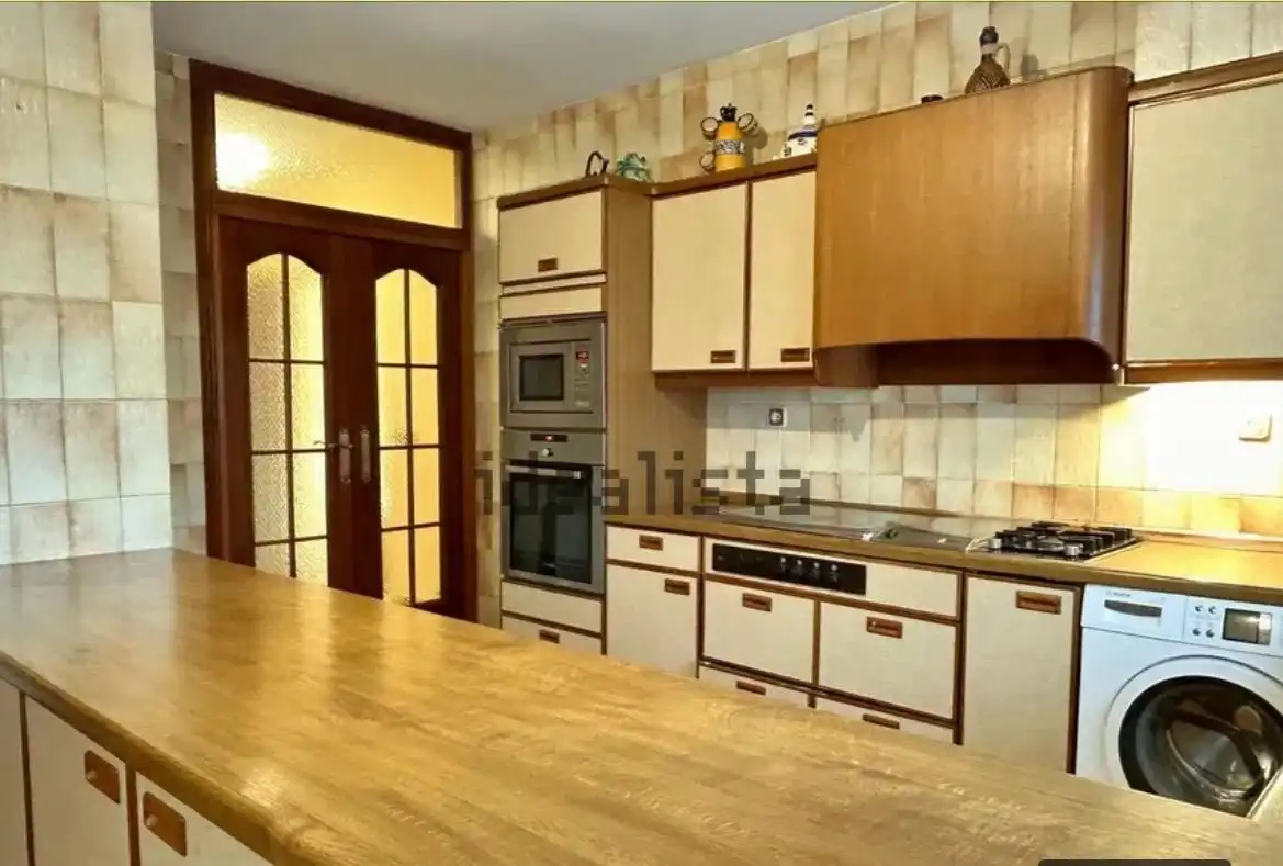 Cuina de Casa o xalet en venda en Collado Mediano amb Jardí privat, Terrassa i Traster