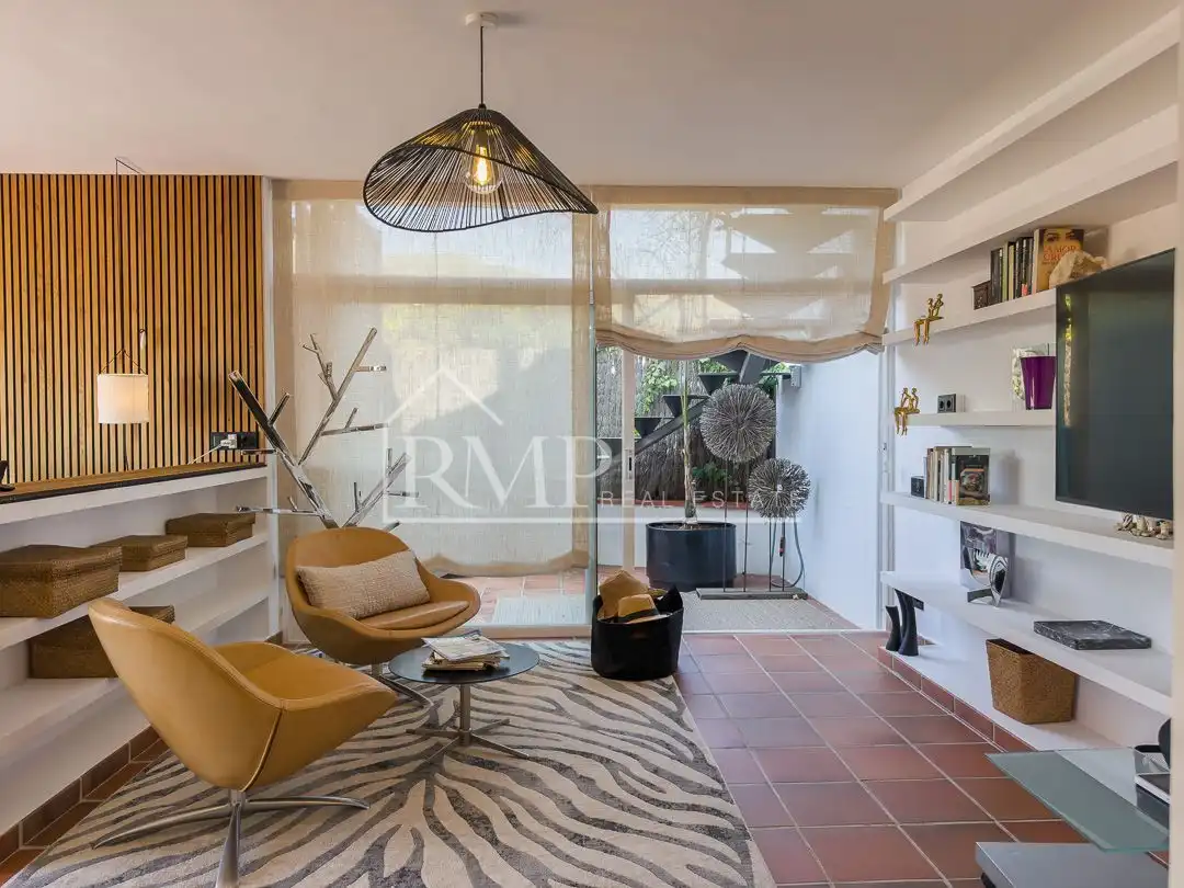 Living room of Detached homes for sale in Sant Andreu de Llavaneres  with Air Conditioner, Heating and Terrace